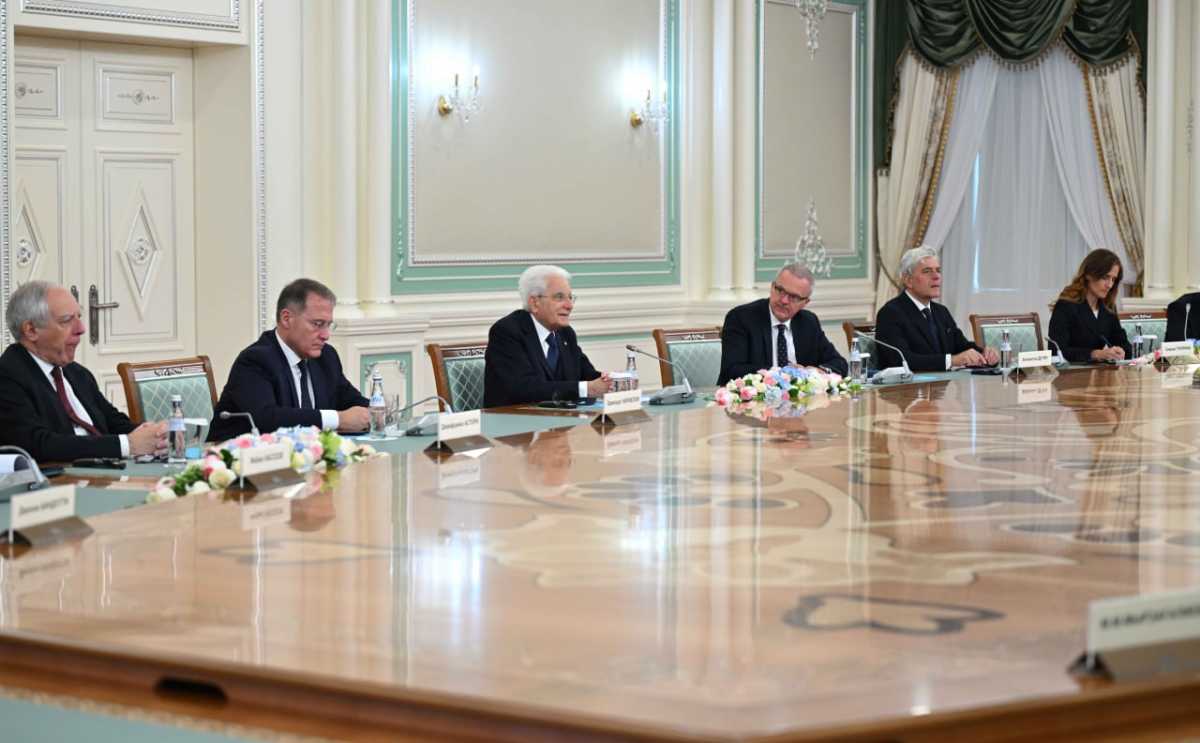 Қазақстан мен Италия президенттері кеңейтілген құрамда келіссөз жүргізді