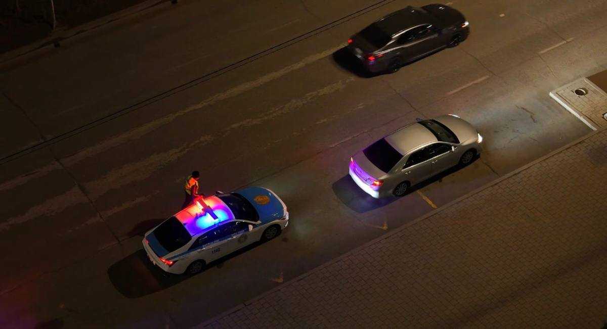 Атырауда полицейлер жол ережесін өрескел бұзған жүргізушілерді анықтады