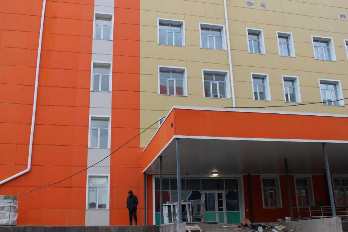 Риддердегі көпсалалы аурухана құрылысының барысы тексерілді