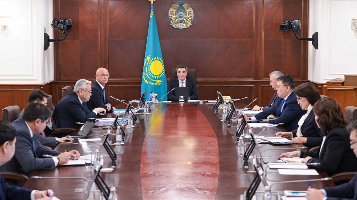 Олжас Бектенов ЖІӨ-дегі көлеңкелі экономика үлесін төмендету жөніндегі Президент тапсырмасын орындау бойынша ЖИ енгізуді тапсырды