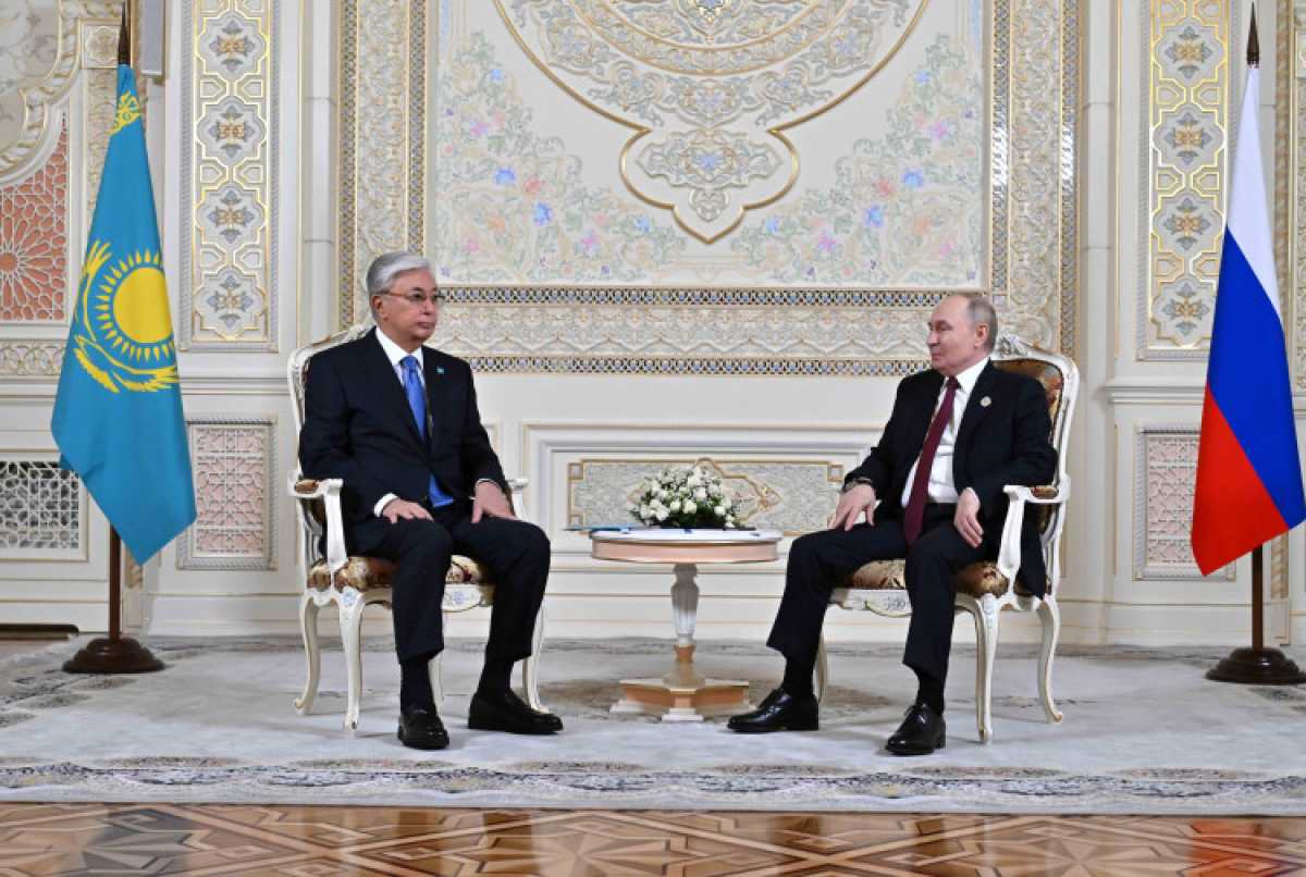 Мемлекет басшысы Ресей Федерациясының Президентімен кездесті