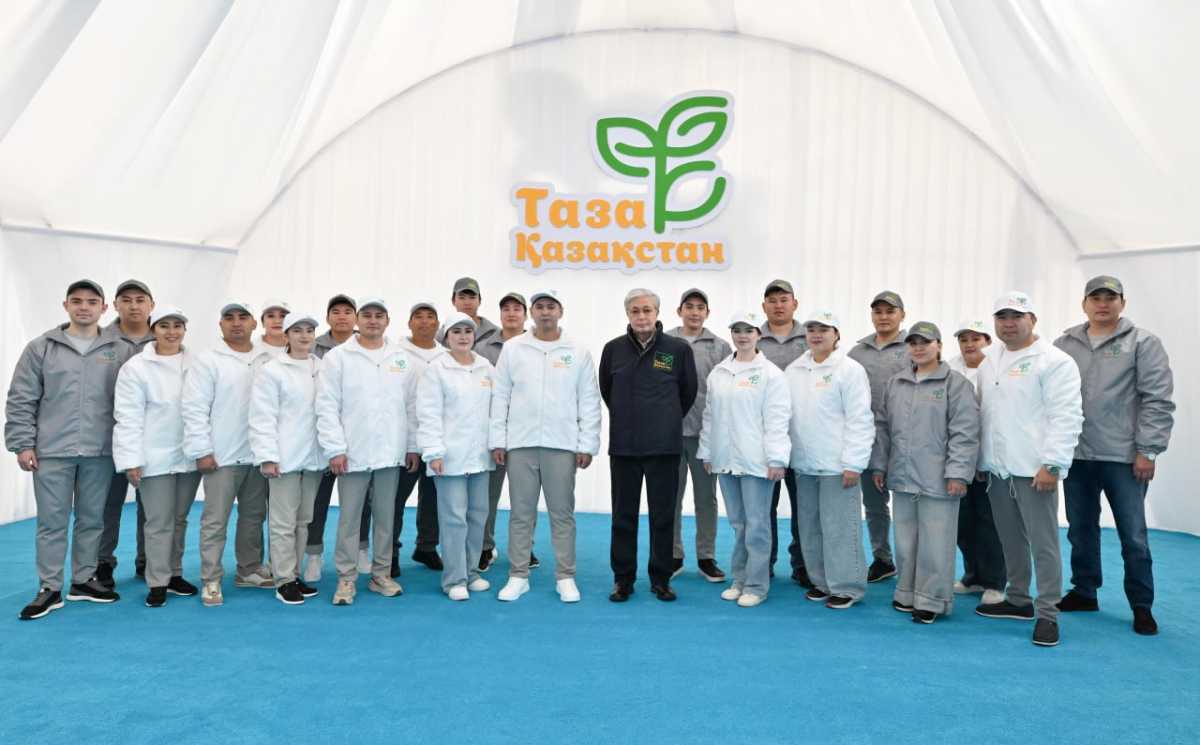 Мемлекет басшысы «Таза Қазақстан» экологиялық акциясына қатысты
