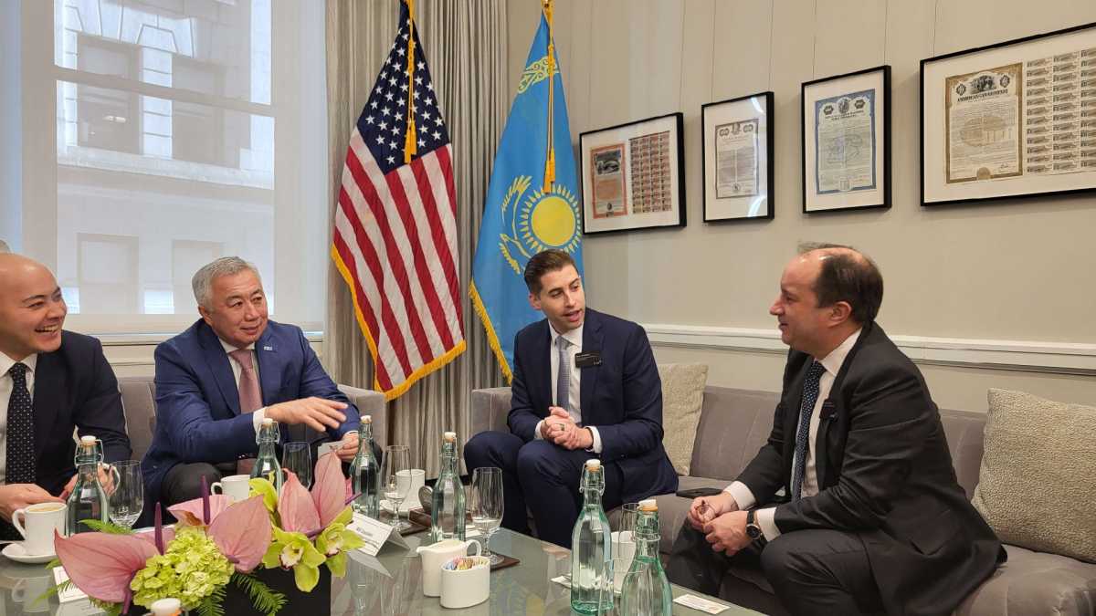 Серік Жұманғарин Нью-Йорк қор биржасына барды
