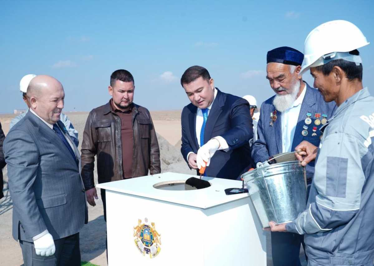 Түркістан: «Turan» АЭА аумағында 7 млрд теңгелік жаңа өндіріс орнының капсуласы қаланды