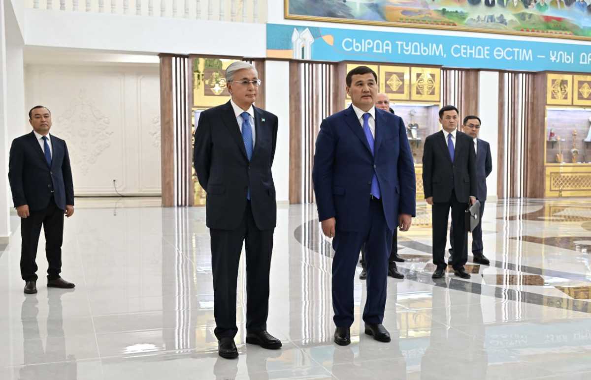 Президентке Қызылорда облысының әлеуметтік- экономикалық дамуы жөнінде баяндалды