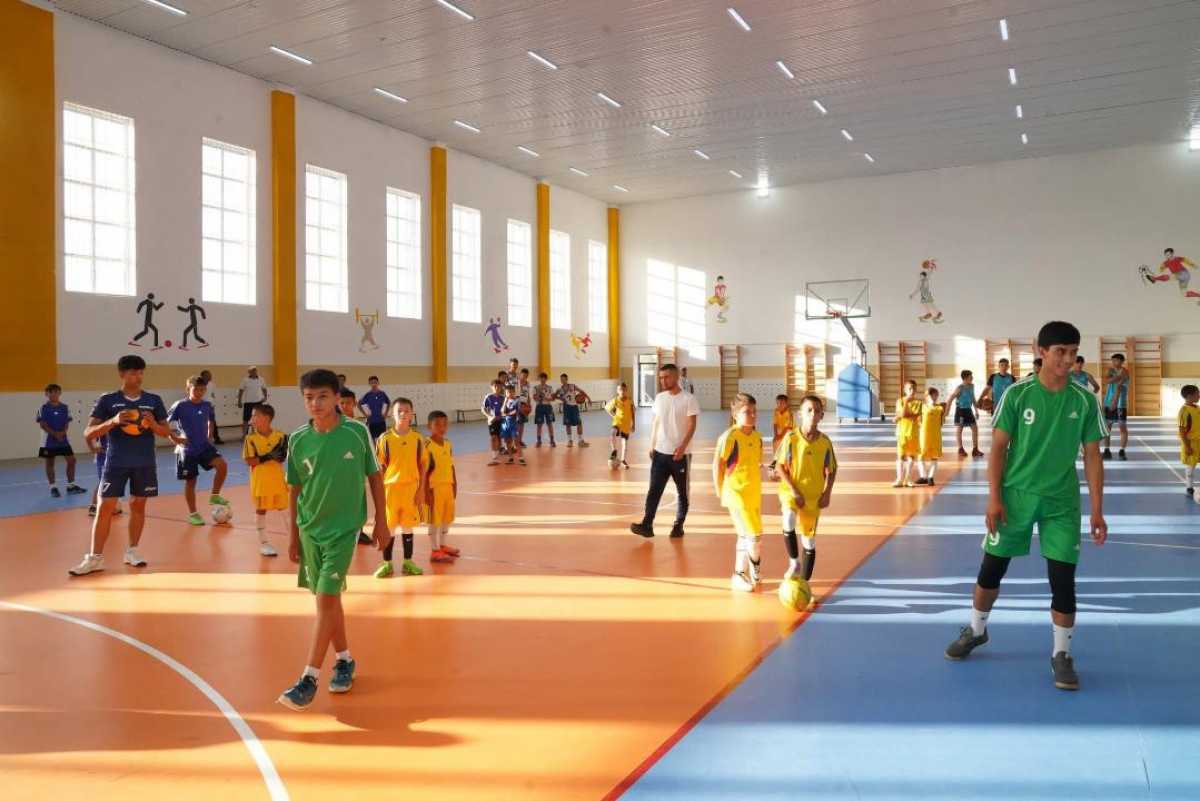 Түркістан облысында 10 айда 66 спорт нысаны пайдалануға берілді