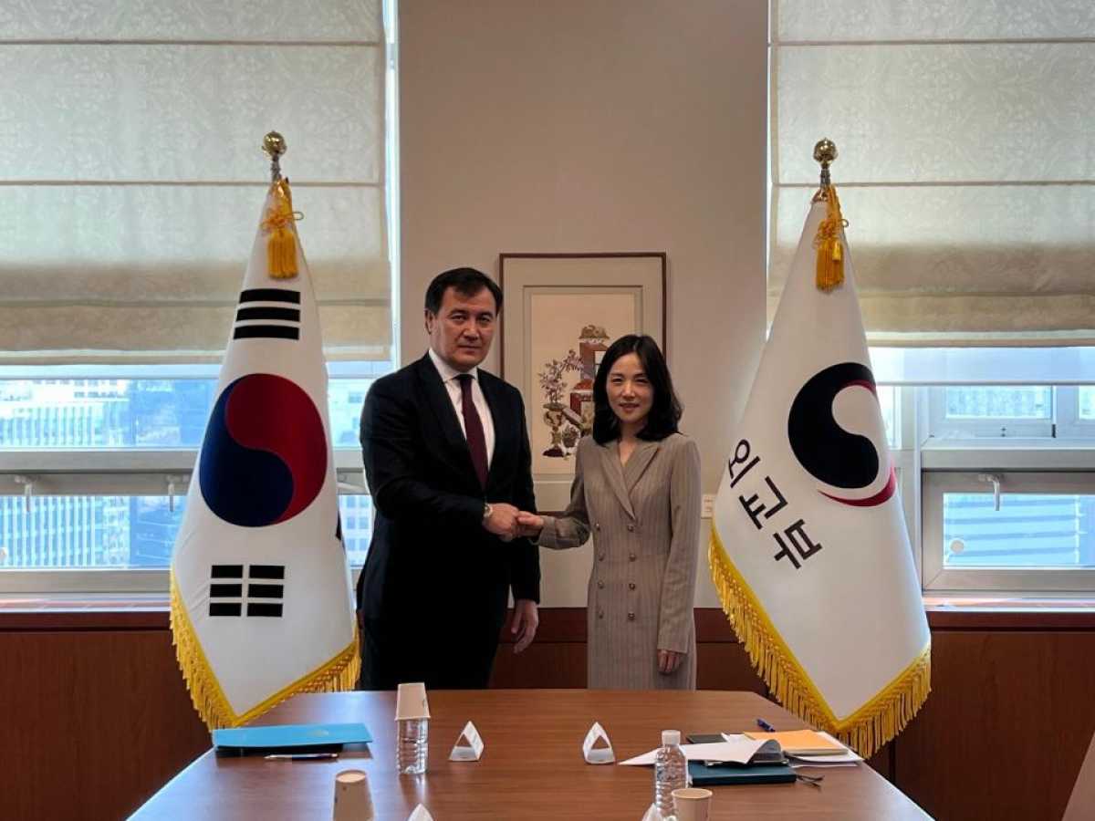 Қазақстан мен Оңтүстік Корея арасындағы ынтымақтастық дамуын жалғастыруда