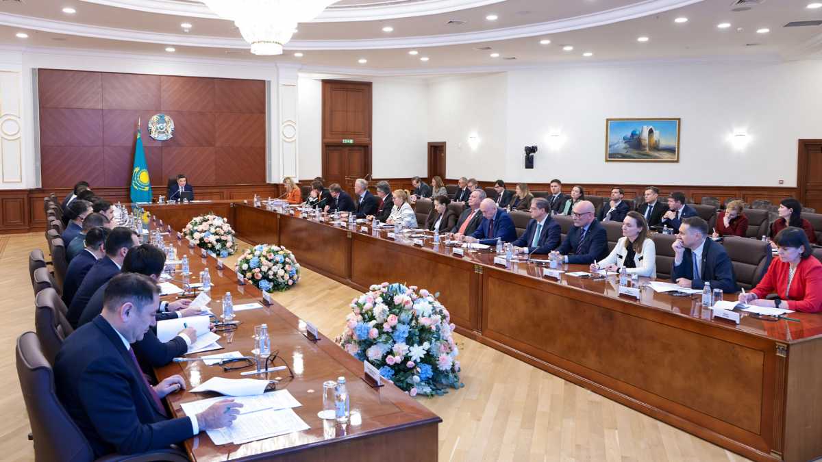 Олжас Бектенов «Қазақстан-Еуроодақ» диалогтік платформасының 18-ші отырысын өткізді