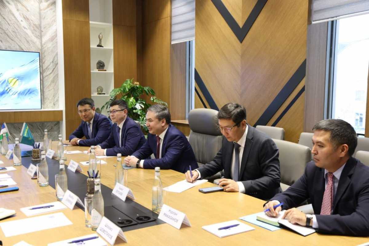 Ерсайын Нағаспаев Өзбекстанның Тау-кен өнеркәсібі және геология министрімен келіссөздер жүргізді