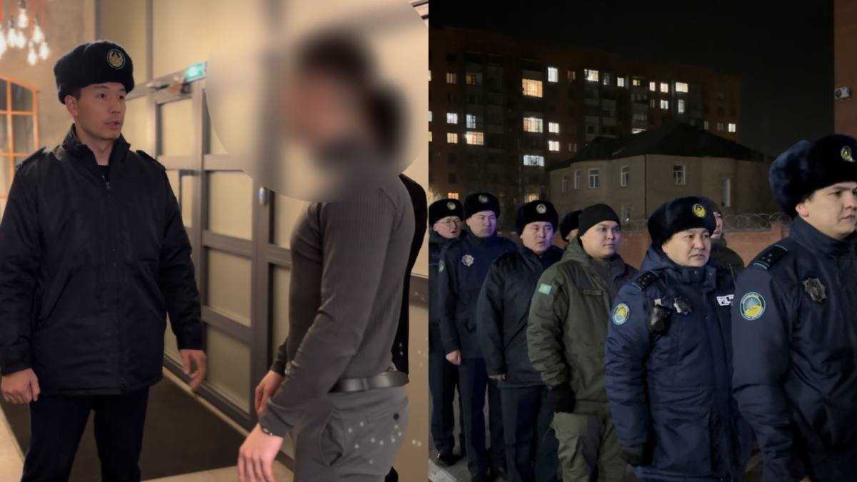 Павлодарда полицейлер ойын-сауық орындарын тексеріп жатыр