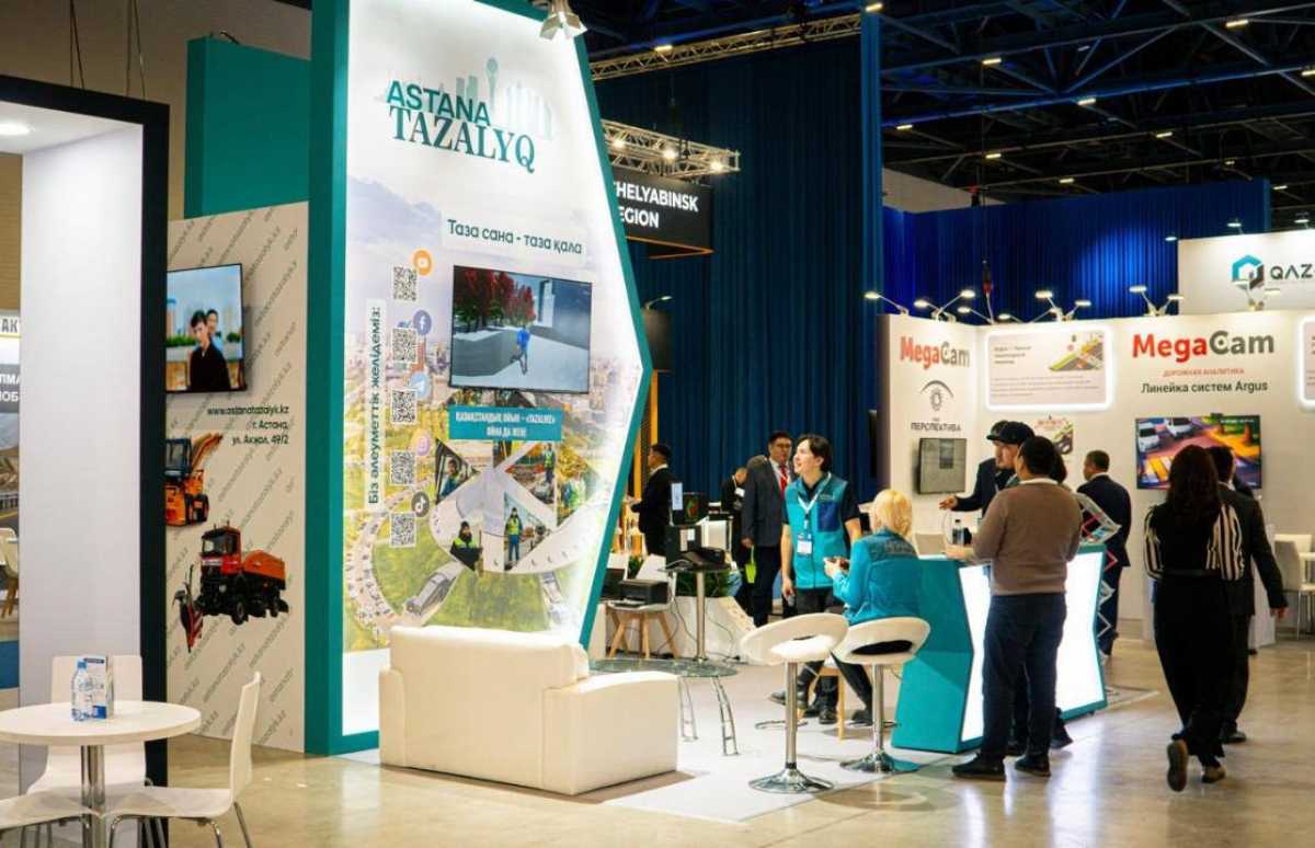 Елордалық «Астана Тазалық» мекемесі «KazTraffic-2025» көрмесінде цифрлық шешімдерді ұсынды