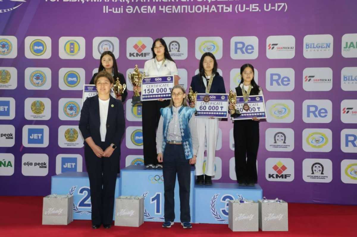 Алматыда жасөспірім ұлдар мен қыздар арасында тоғызқұмалақтан әлем чемпионаты аяқталды