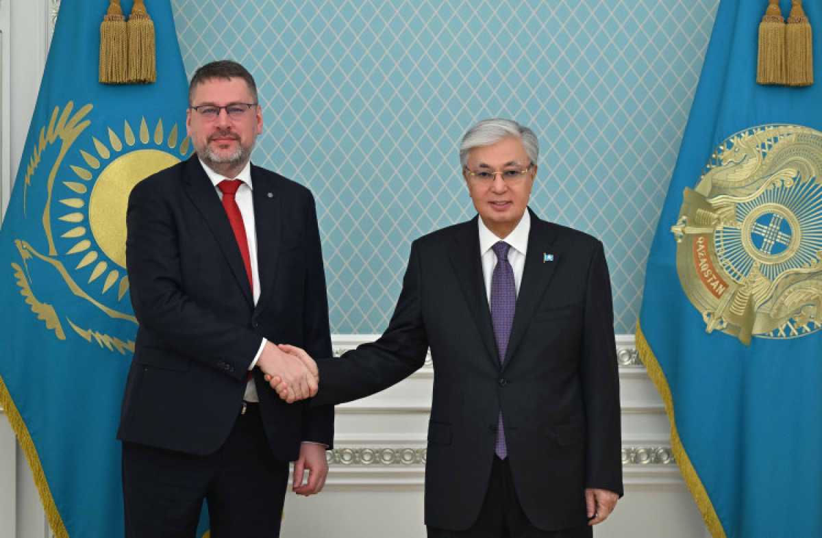 Мемлекет басшысы Еуропа Одағының Орталық Азия жөніндегі арнайы өкілі Эдуардс Стипрайсты қабылдады