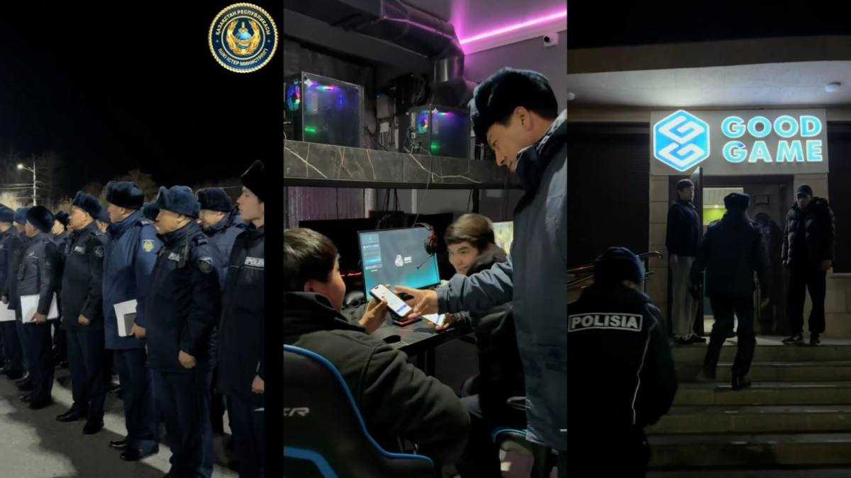 Кентауда полицейлер жасөспірімдердің қауіпсіздігіне бақылауды күшейтті