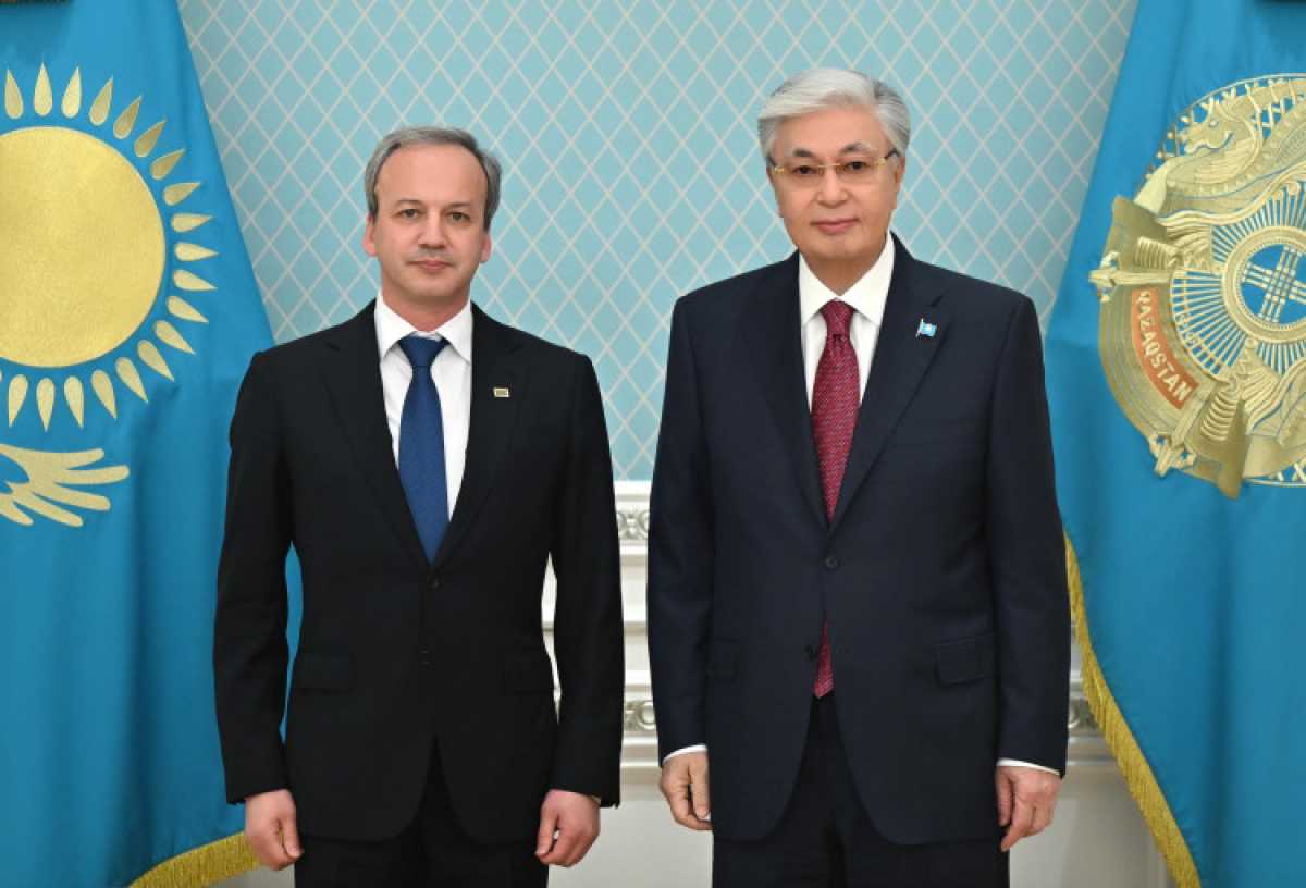 Қасым-Жомарт Тоқаев Халықаралық шахмат федерациясының (FIDE) президенті Аркадий Дворковичті қабылдады