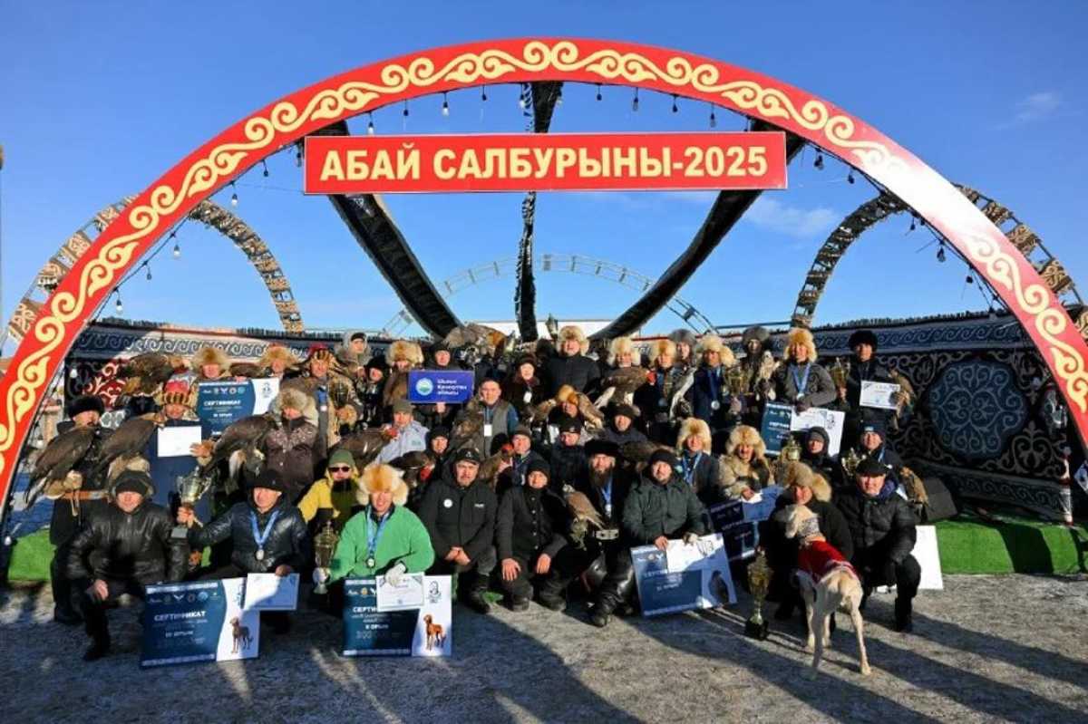 «Абай салбұрыны – 2025»: елордалық құсбегілер республикалық турнирде жоғары нәтиже көрсетті