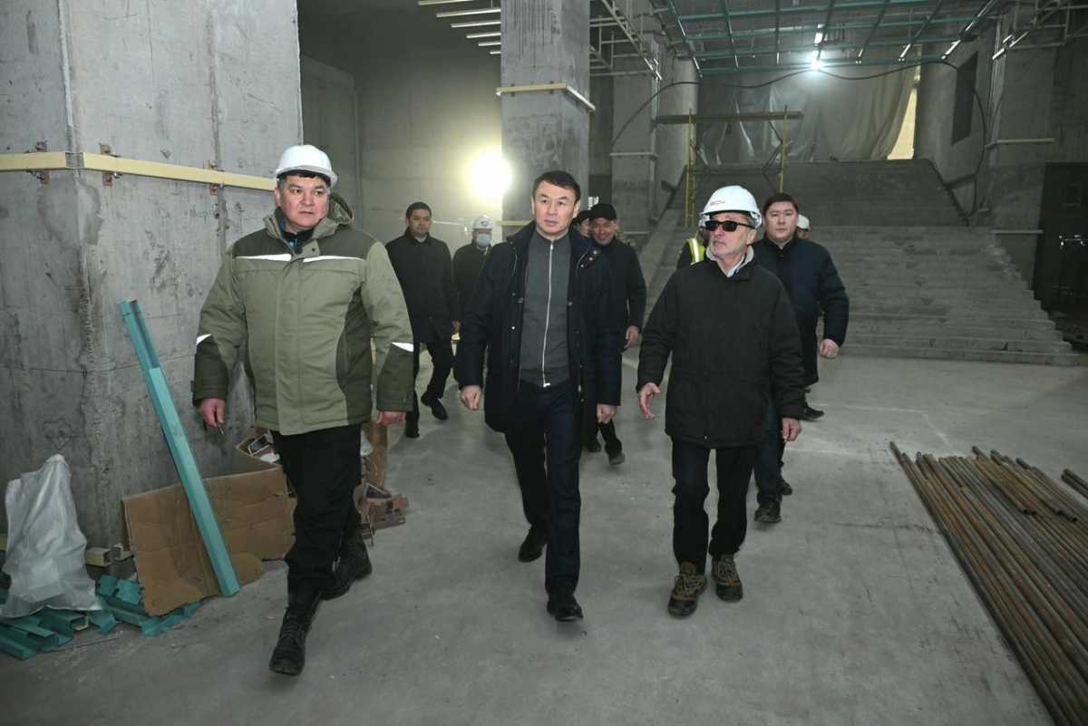 Алматы әкімі «Қалқаман» метро бекетінің құрылысын тексерді