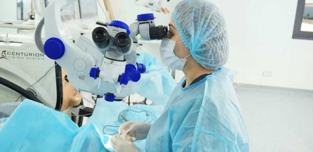 Астанада көзге жасалатын оталар МӘМС бойынша жүргізіліп жатыр