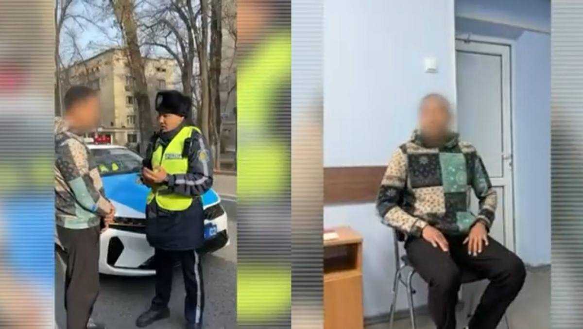 Алматыда есірткіге мас күйде көлік басқарған жүргізуші анықталды