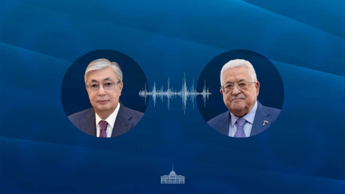 Мемлекет басшысы Палестина Президенті Махмұд Аббаспен телефон арқылы сөйлесті