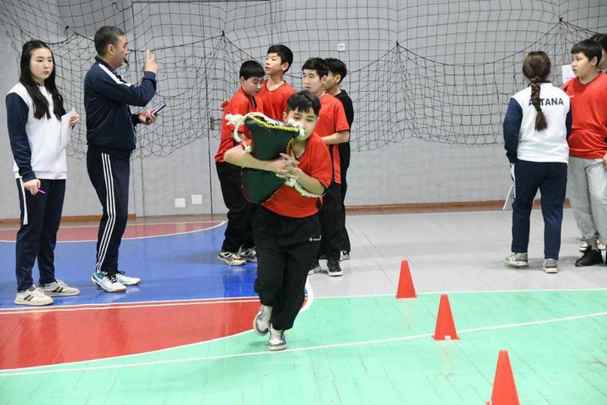 Астанада мектеп оқушылары арасында ұлттық ойындардан «Бала Толағай» чемпионаты өтті