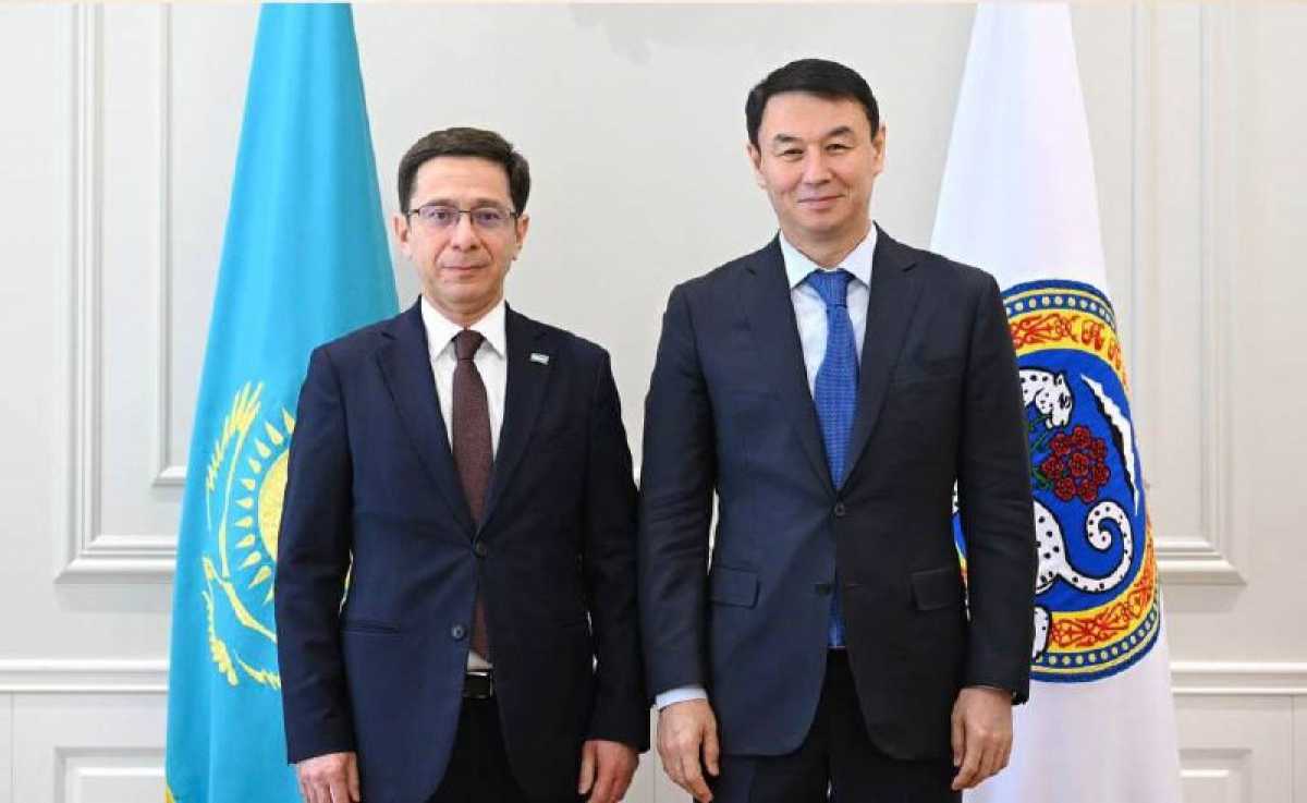 Алматы әкімі Өзбекстан Республикасының  Елшісі Бахтиёр Ибрагимовпен кездесті
