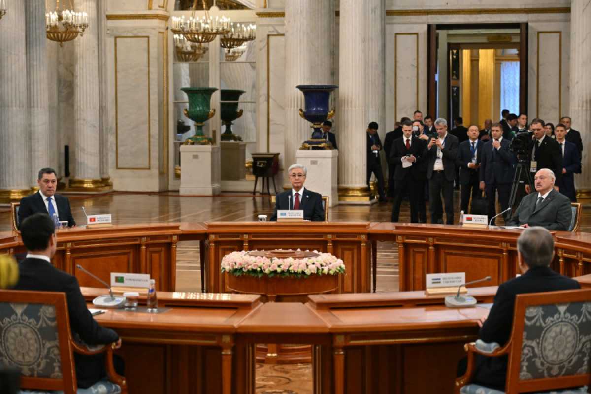 Қасым-Жомарт Тоқаев ТМД-ға мүше мемлекеттер басшыларының бейресми кездесуіне қатысты