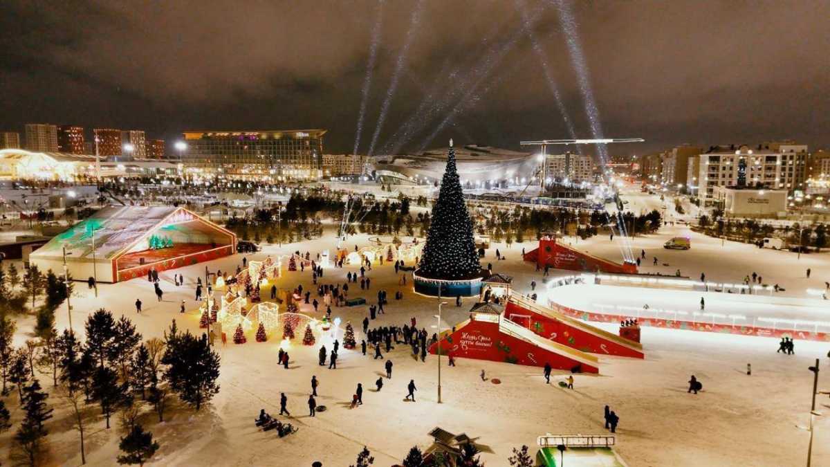 Сырғанақтар, мұз айдындары және жаңа жыл шыршалары: Астанада қысқы ойын-сауықты қайда өткізуге болады