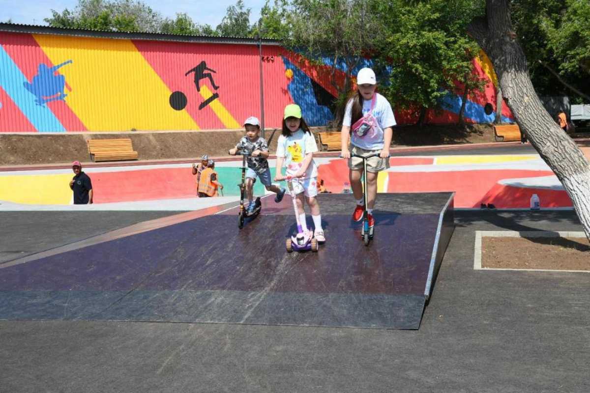 Елорданың Сарыарқа ауданы бір жылда қалай абаттандырылды