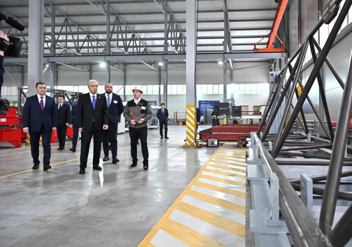 Мемлекет басшысы Tausogar зауытында болды