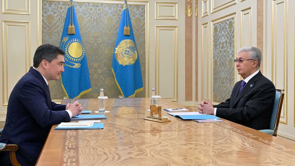 Мемлекет басшысы Премьер-министр Олжас Бектеновті қабылдады