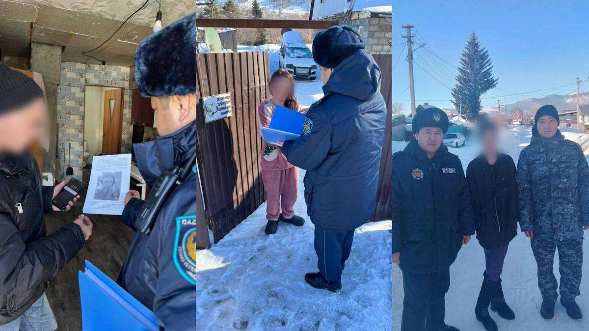 ШҚО-да полиция жоғалған жасөспірімді аман-есен тапты