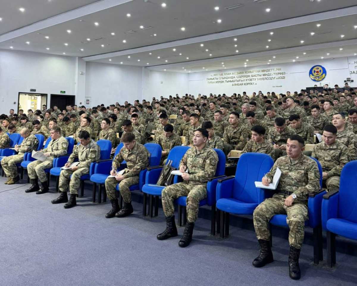 ҚР ІІМ Ұлттық ұланында жаңа оқу кезеңі басталды