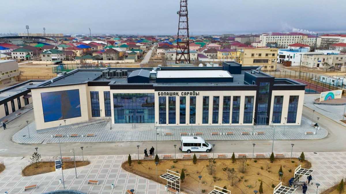 Жаңаөзенде алғаш рет заманауи үлгідегі оқушылар сарайы ашылды