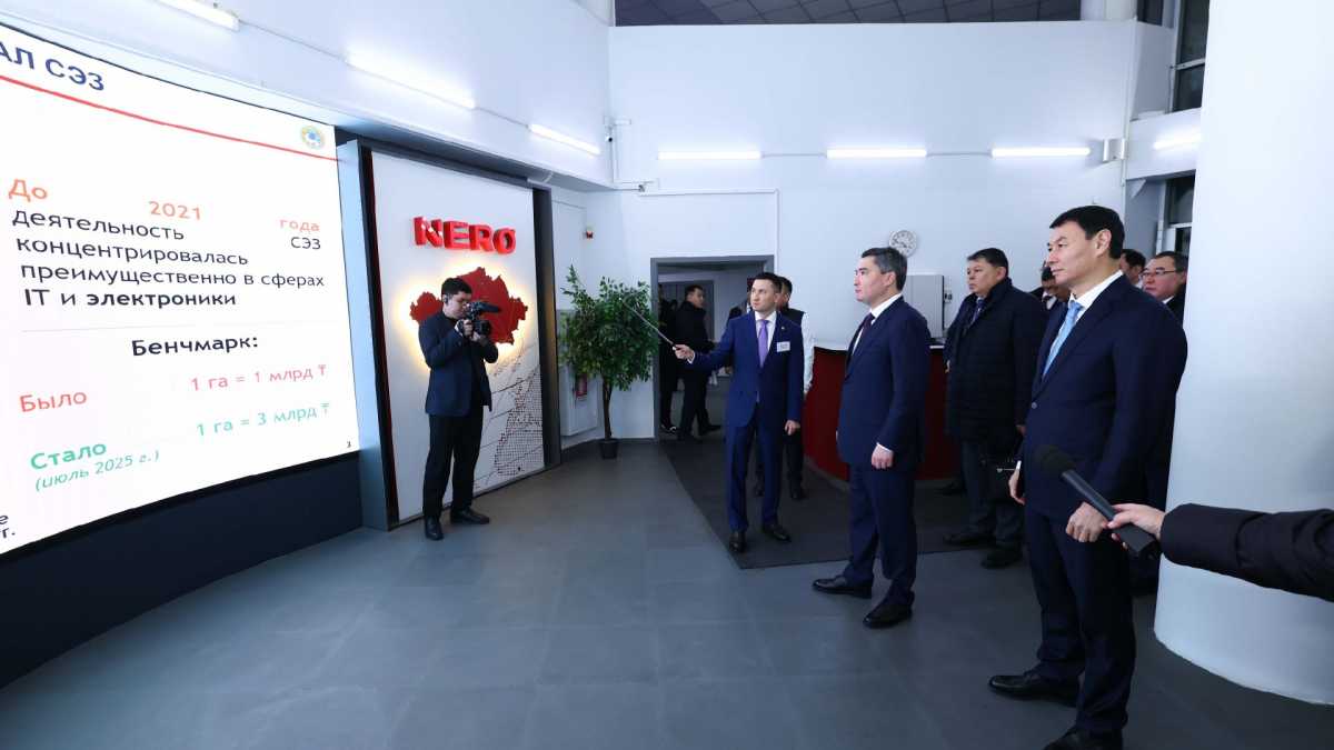 Олжас Бектенов Президенттің «Алатау» ИТП» АЭА аумағындағы жоғары технологиялық өндірістерді дамыту жөніндегі тапсырмаларының орындалу барысын тексерді