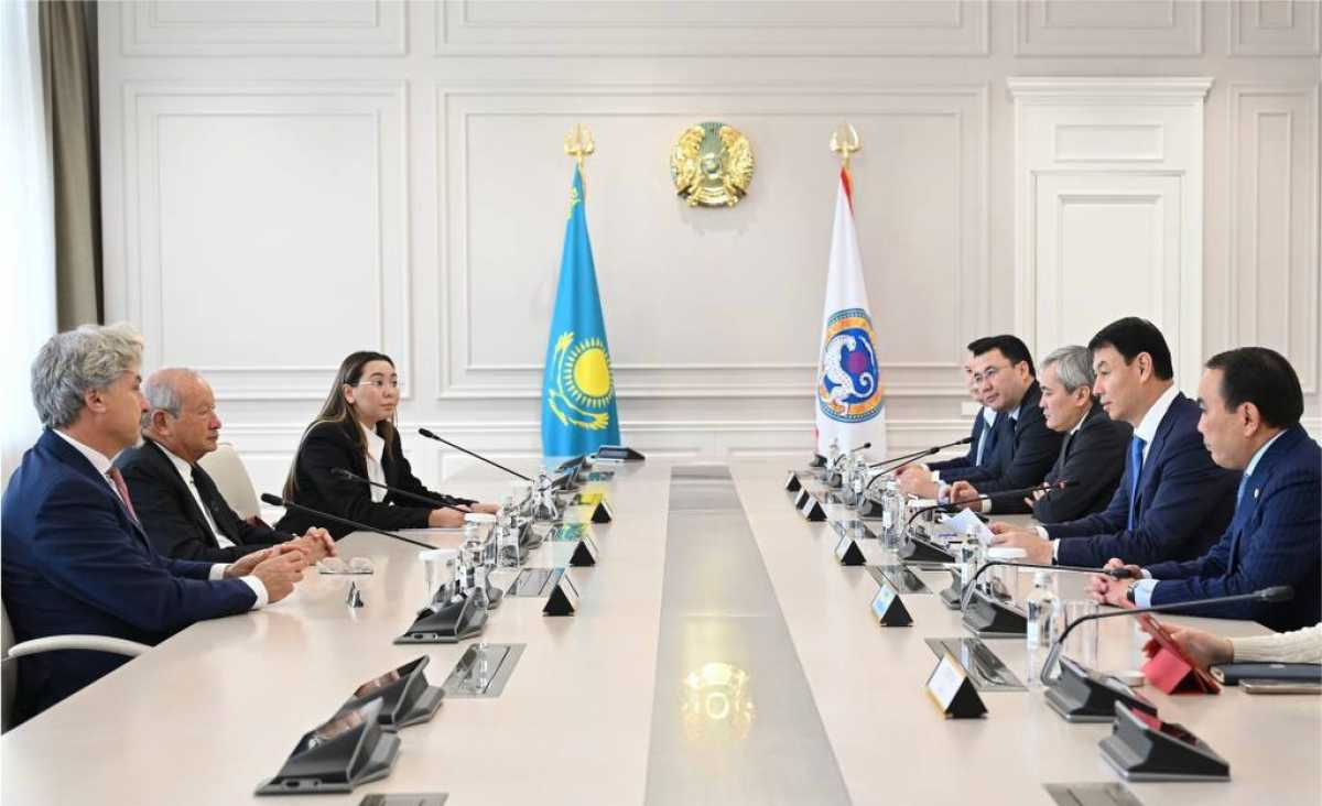 Алматы әкімі  Orascom Investment Holding төрағасымен инвестициялық ынтымақтастықты талқылады