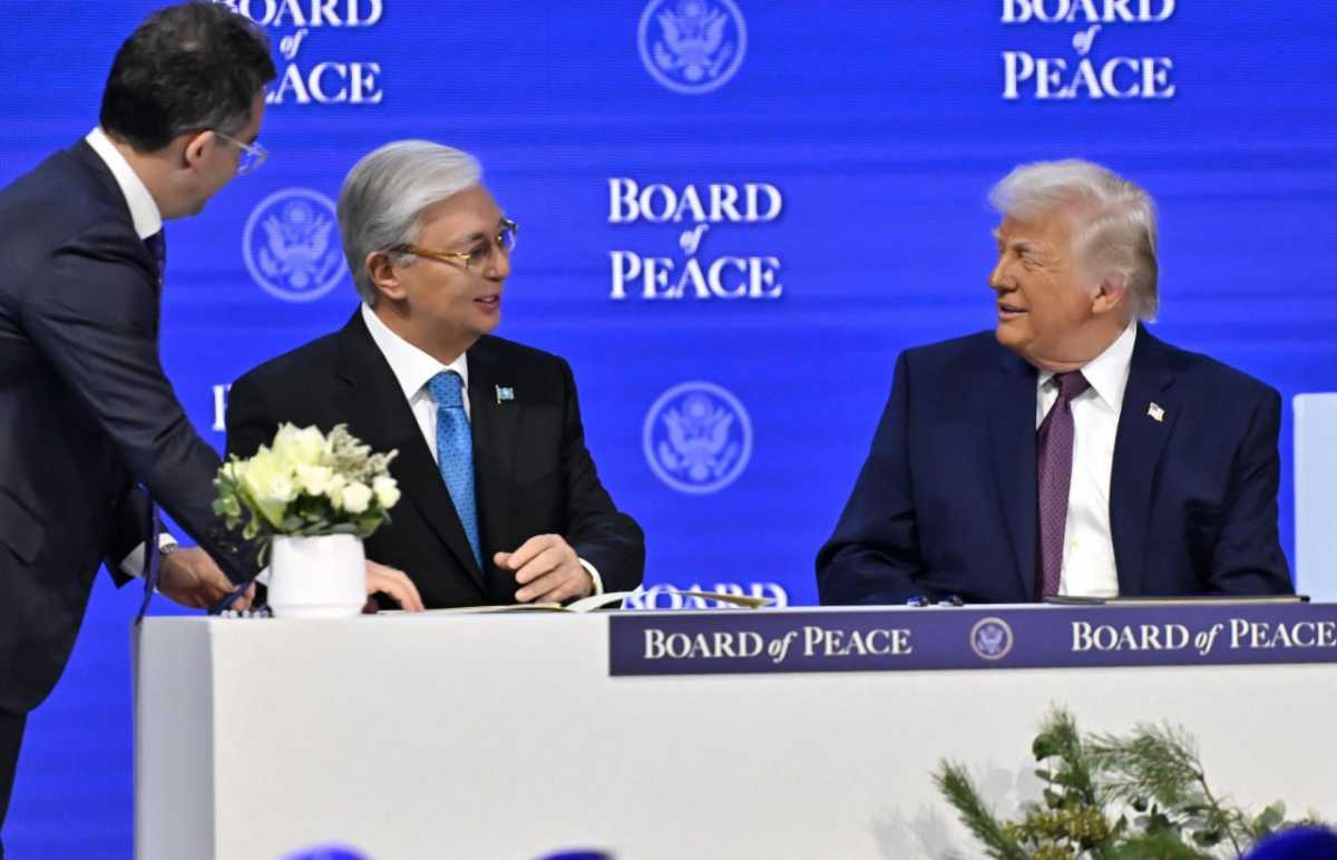 Қасым-Жомарт Тоқаев пен Дональд Трамп Давоста пікір алмасты