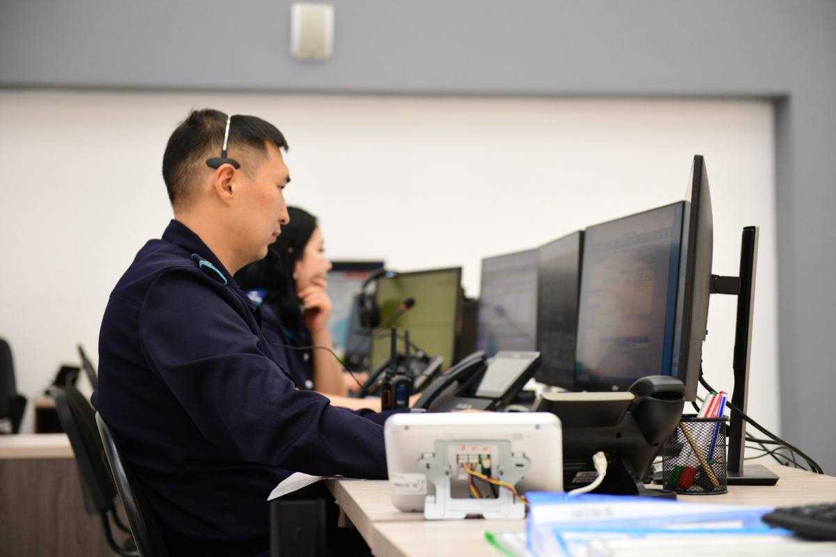 Атырауда жедел басқару орталығы қоғамдық қауіпсіздікті тәулік бойы бақылауда ұстап отыр