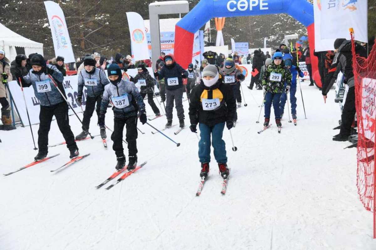 Астанада шаңғыдан ауқымды жарыс өтті