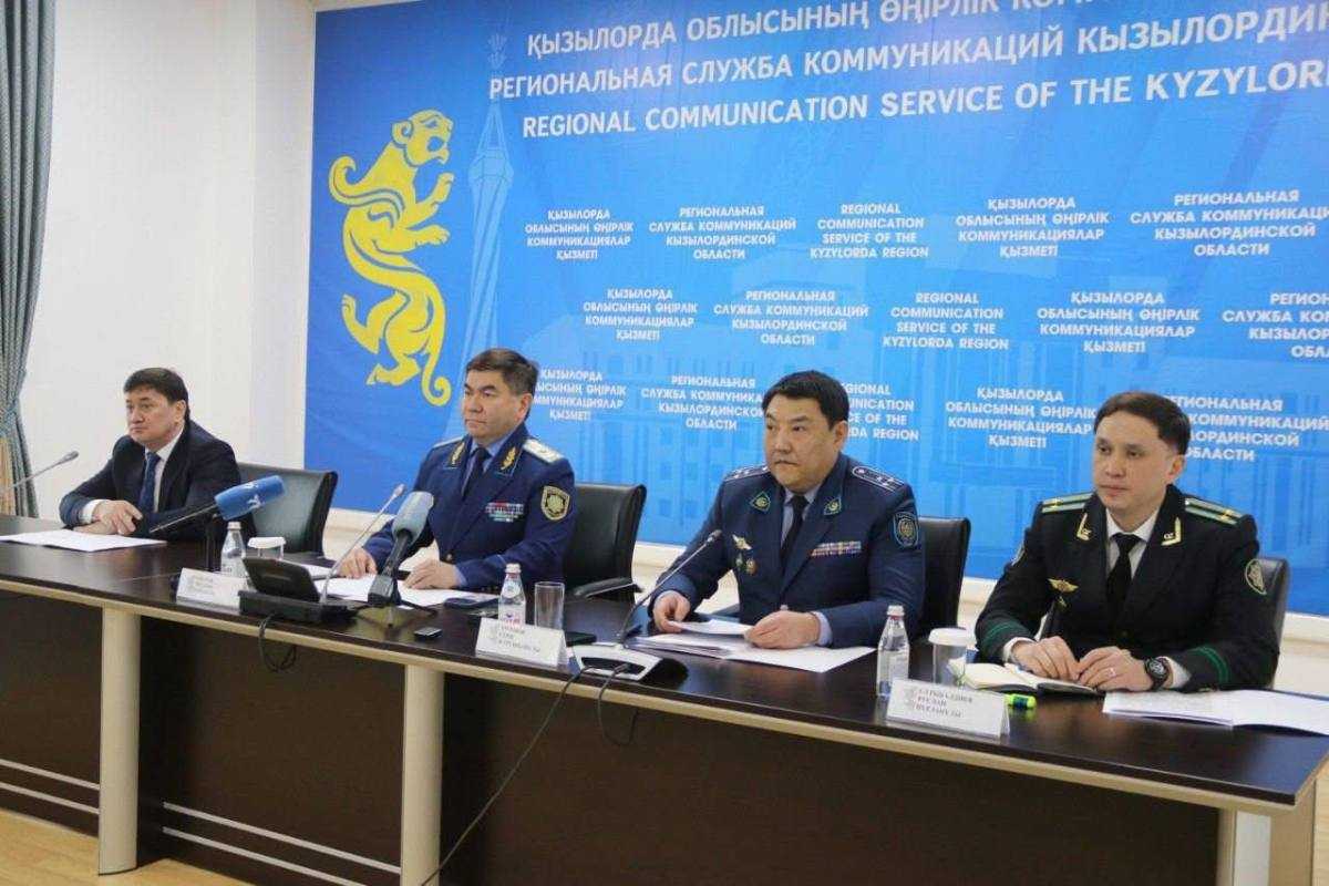 Қызылорда өңірінде қылмыс деңгейі төмендеді