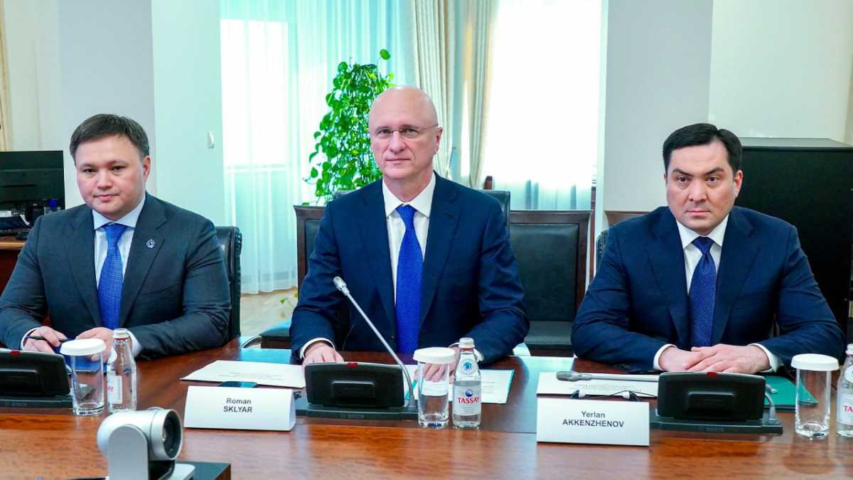 Роман Скляр «Шеврон» корпорациясының Еуразия бөлімшесінің басқарушы директорымен кездесу өткізді