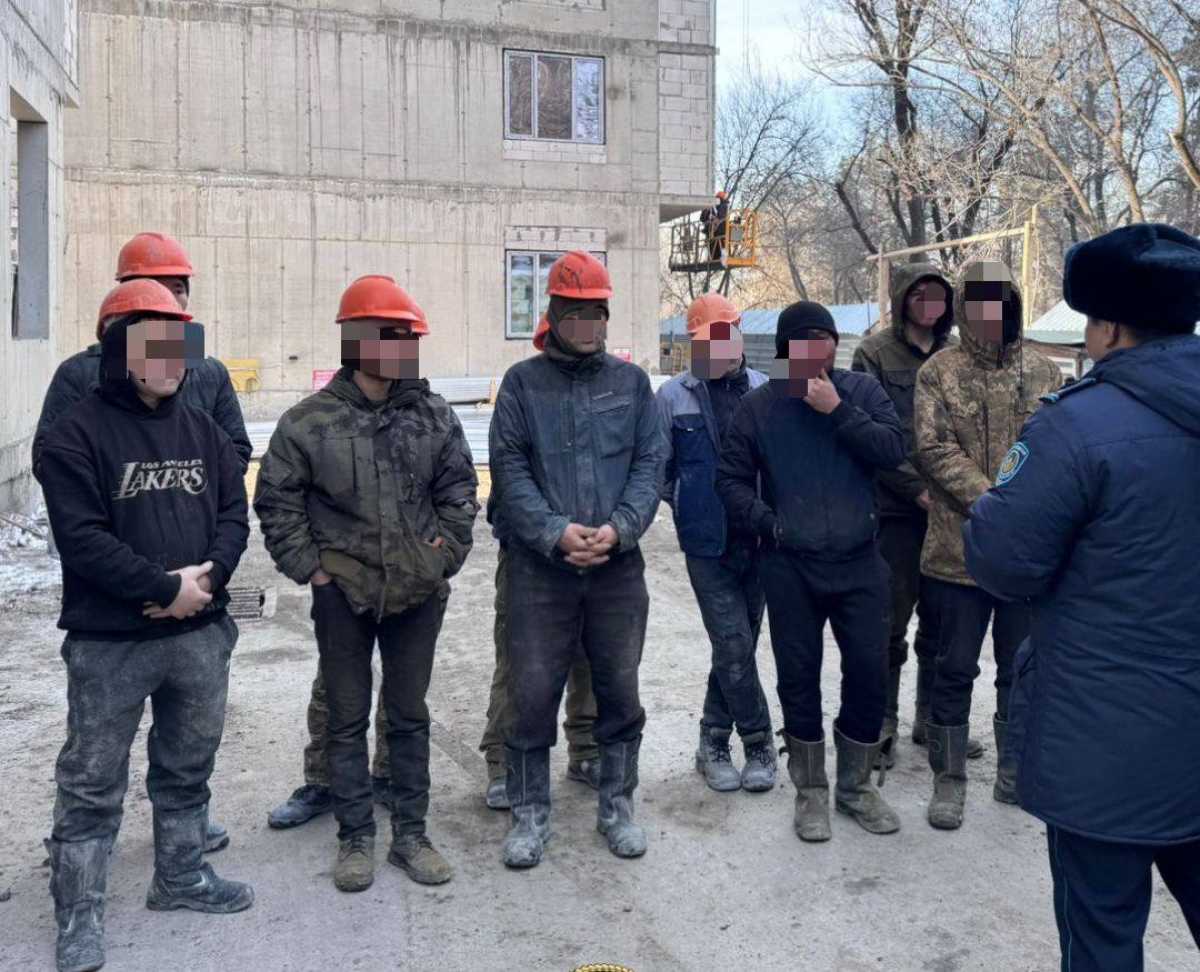 Алматыда полиция заңсыз көші-қон деректерін анықтады
