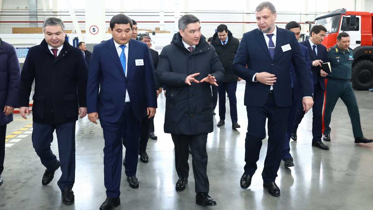 Олжас Бектенов  өнеркәсіптік және цифрлық инфрақұрылым салаларындағы жобалардың жүзеге асырылу барысын тексерді