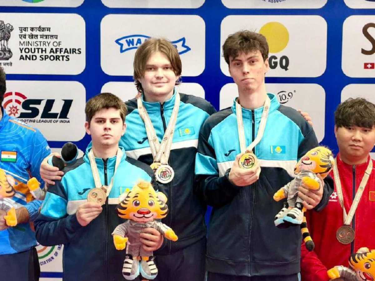 Астаналық мергендер Азия чемпионатында 7 медаль жеңіп алды