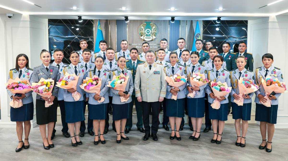 ІІМ-де халықаралық жарыста ел намысын қорғаған қызметкерлер марапатталды