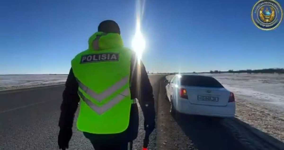 Ақтөбеде полиция жол-көлік оқиғаларының алдын алу шараларын күшейтуде
