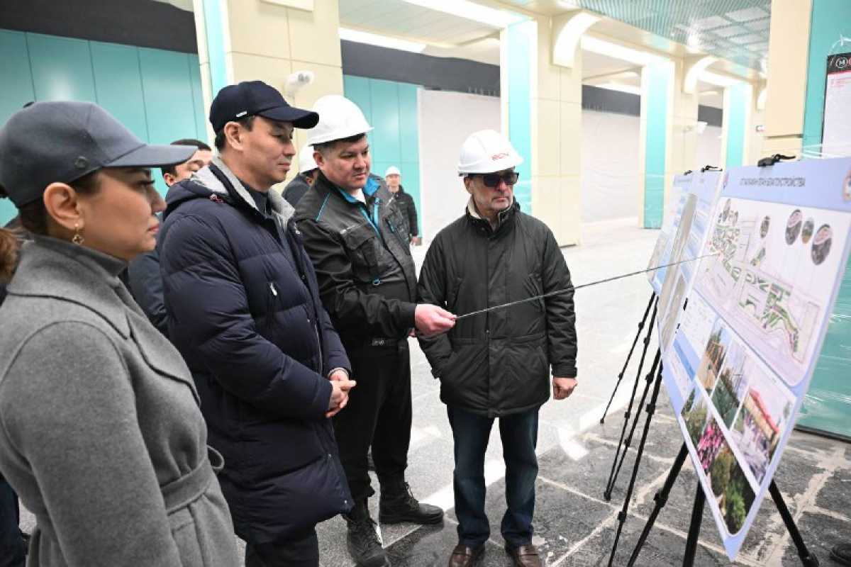 «Қалқаман» метро бекеті: құрылыс барысы