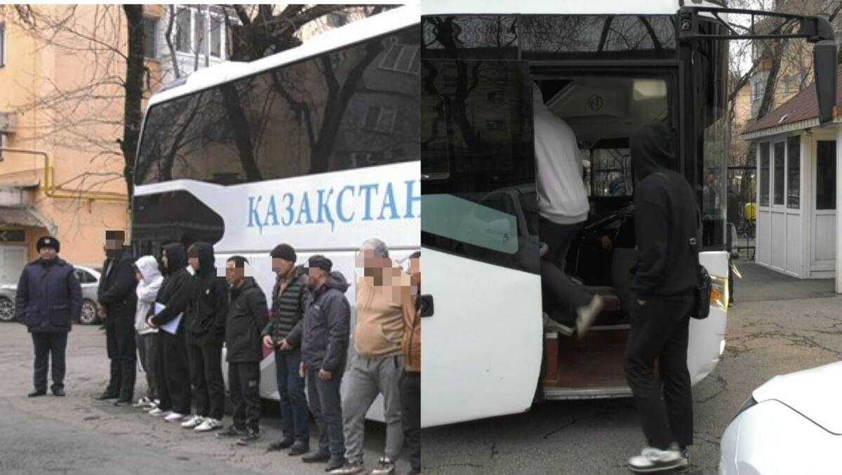 Алматыда көші-қон заңнамасын бұзған азаматтар елден шығарылды