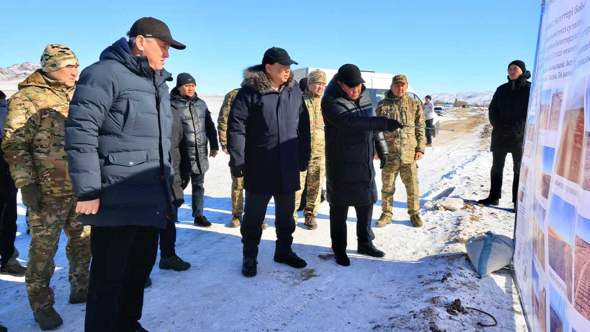 Үкімет өңірлердің су тасқынына дайындық барысын тексеруді бастады