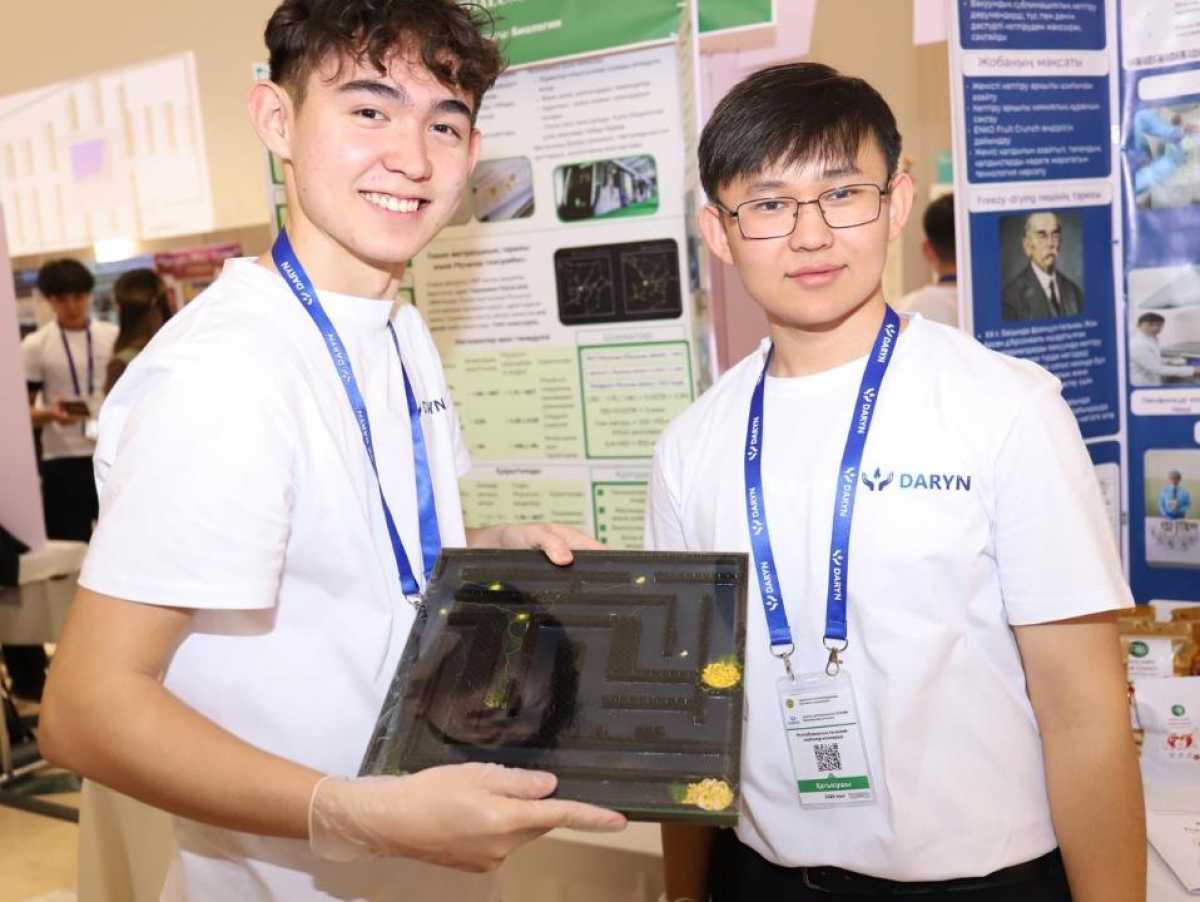 Астанада мектеп оқушылары арасында ғылыми жобалар байқауының қорытынды кезеңі өтті